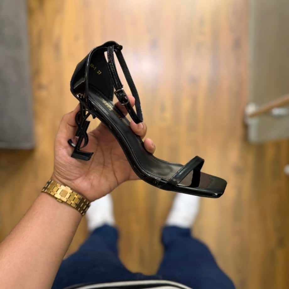 OPYUM Y$L Patent Triple Black Heels