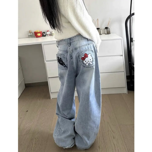 Hello Kitty Baggy Jeans
