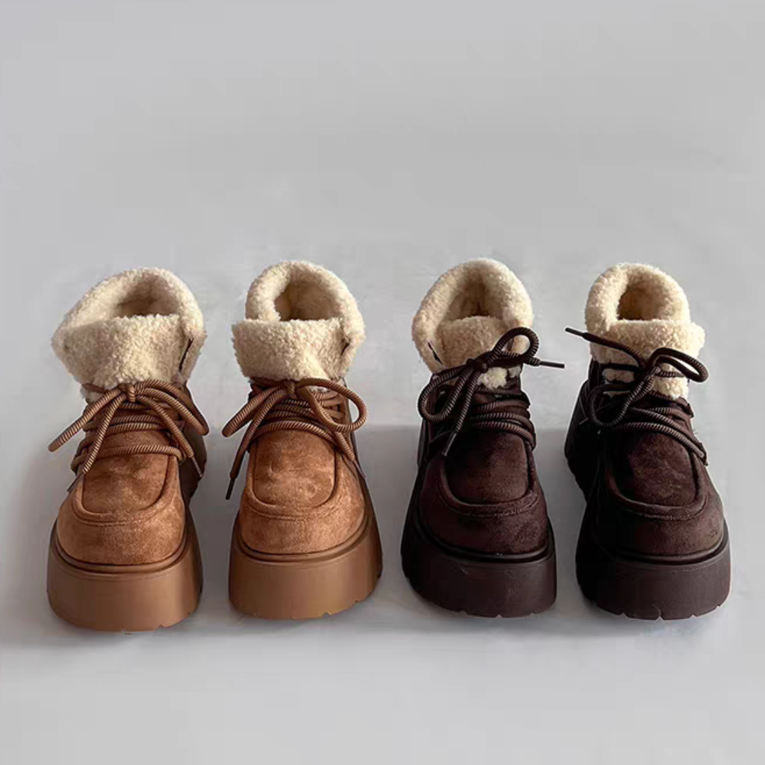 Retro Thick-soled Winter Snow Boots
