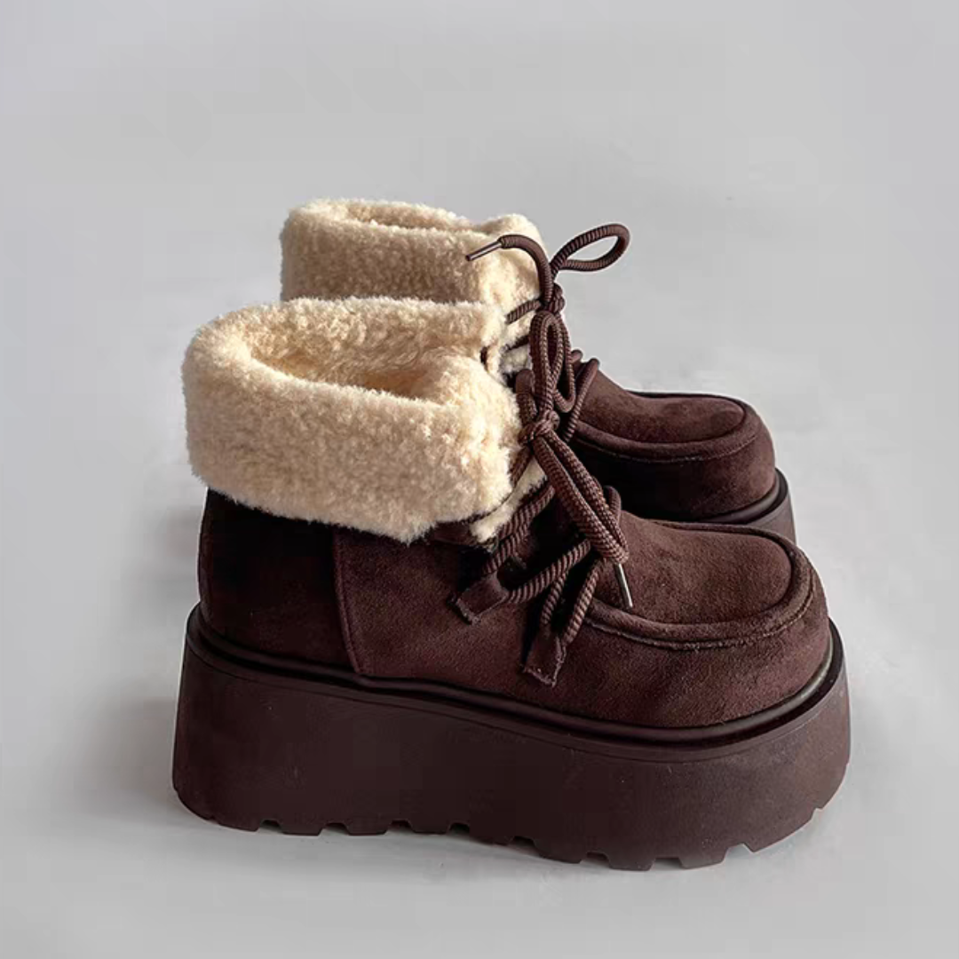 Retro Thick-soled Winter Snow Boots