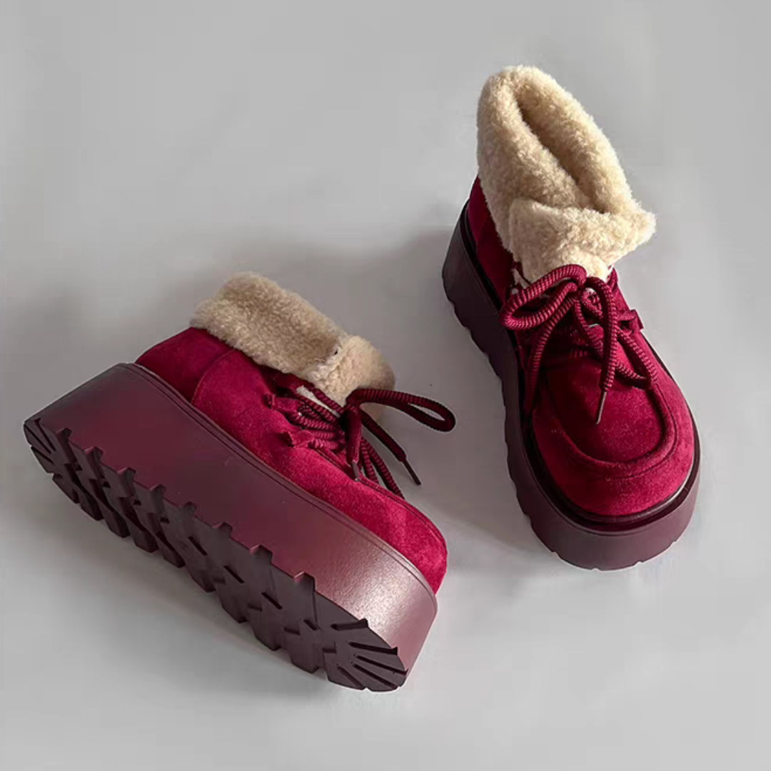 Retro Thick-soled Winter Snow Boots