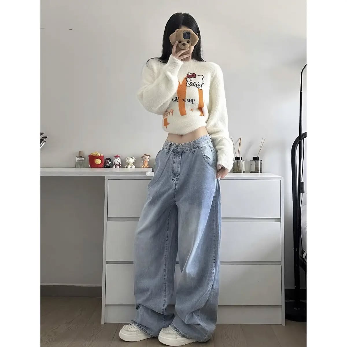 Hello Kitty Baggy Jeans