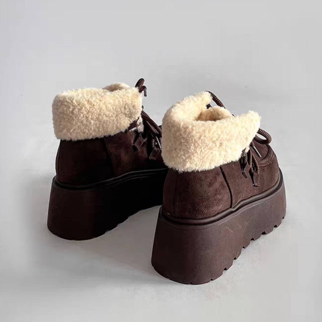 Retro Thick-soled Winter Snow Boots