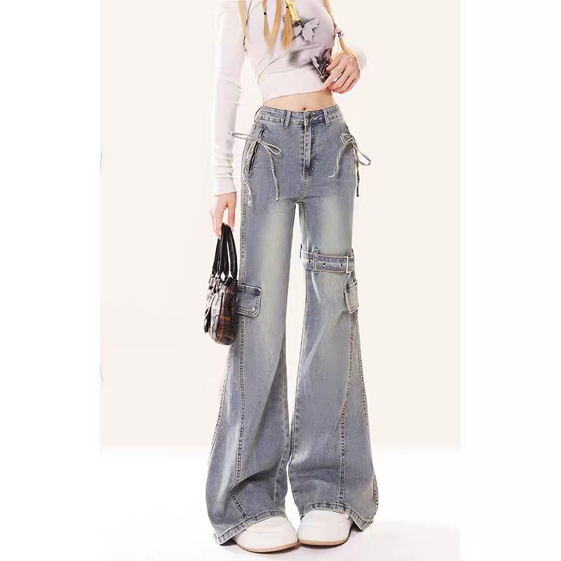 High-Waist Wide-Leg Jeans