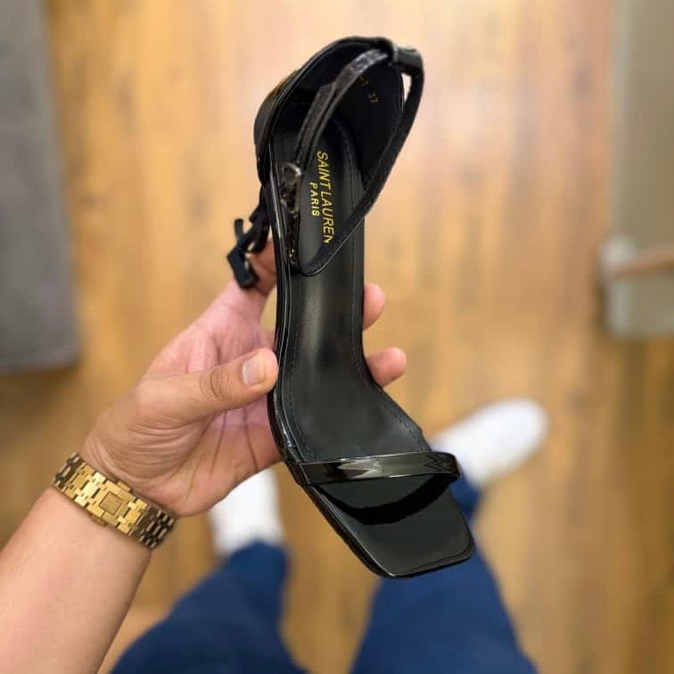 OPYUM Y$L Patent Triple Black Heels