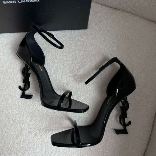 OPYUM Y$L Patent Triple Black Heels