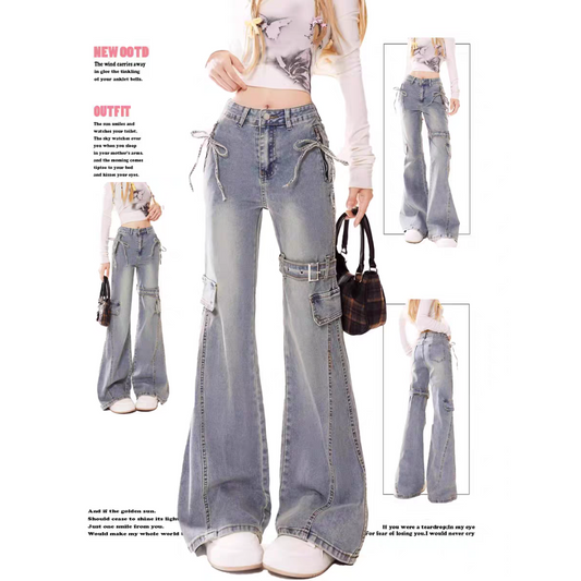 High-Waist Wide-Leg Jeans