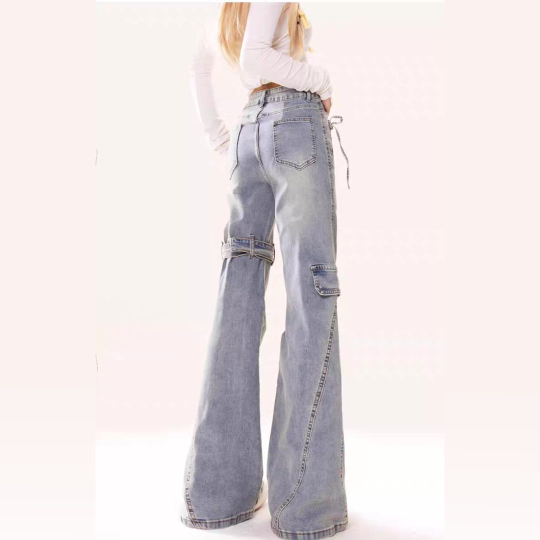 High-Waist Wide-Leg Jeans
